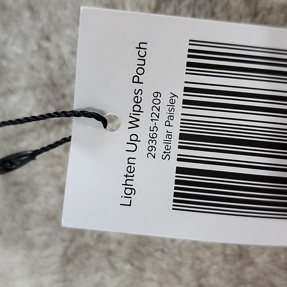 Vera Bradley Lighten Up Wipes Pouch In Stellar Paisley NWT - Picture 4 of 4